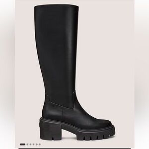 Stuart Weitzman Knee High SoHo Boots Black. 10.5 (41)